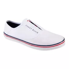 Tenis Casual Perry Ellis 5493 Id 929075 Blanco Para Hombre 