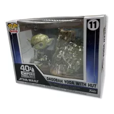 Funko Pop Disney Star Wars Dagobah Yoda With Hut11 Ruedestoy
