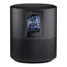 Alto Falante Inteligente Bose Home Speaker 500 Com Assistente Virtual Google Assistant, Display Integrado - Triple Black 100v/240v