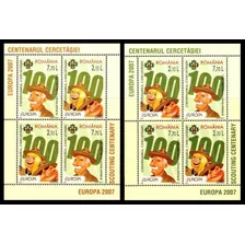 Tema Europa, Scoutismo - Rumania 2007 - Hojitas Mint (1 + 2)