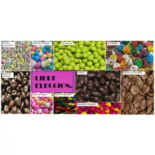 Pack 10 Dulces Gomita Choco Confite Mesa De Dulce 5kg Total