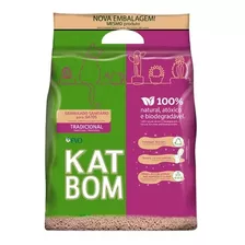 Katbom Granulado Sanitário Gato Natural Biodegradável 3 Kg