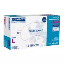 Guante De Latex Con Polvo Talla L Top Glove X 100 Un