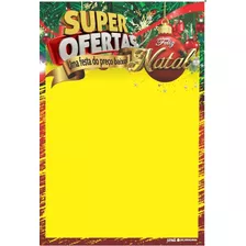 Cartaz Peq. De Oferta Natalino 20x30 - 100 Unid. #955 #958