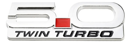 5.0 Coyote V8 Logo Para Ford Mustang Gt500 Insignia Sticker Foto 6