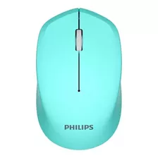 Mouse Philips Inalambrico M344 Notebook Pc Portable Celeste