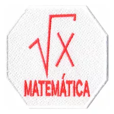 Patch Bordado - Simbolo Professor Matematica Ap00044-156