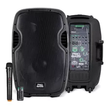 Caixa De Som Amplificada 15 800w Portátil C/ Bluetooth + Mic