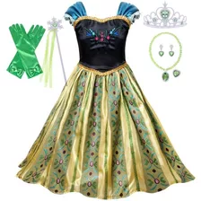 Disfraz Princesa Anna Frozen Cosplay Halloween