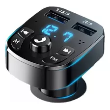 Receptor Bluetooth Autos Transmisor Fm Mp3 Carga Rapida Usb