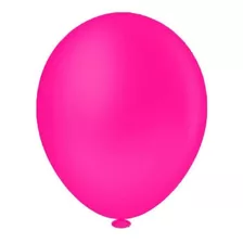 Balão Bexiga Redondo 9 Rosa Pink 50 Unidades - Art Latex