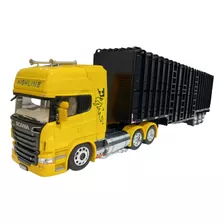 Miniatura Caminhão Scania Boiadeiro 