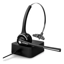 Naztech N980 Wireless Headset With Charging Base | Black Color Negro
