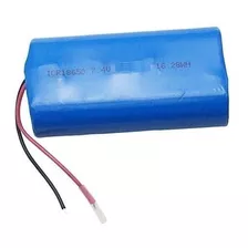 Bateria Li-ion 18650 7,4v 2600mah LG Com Fio