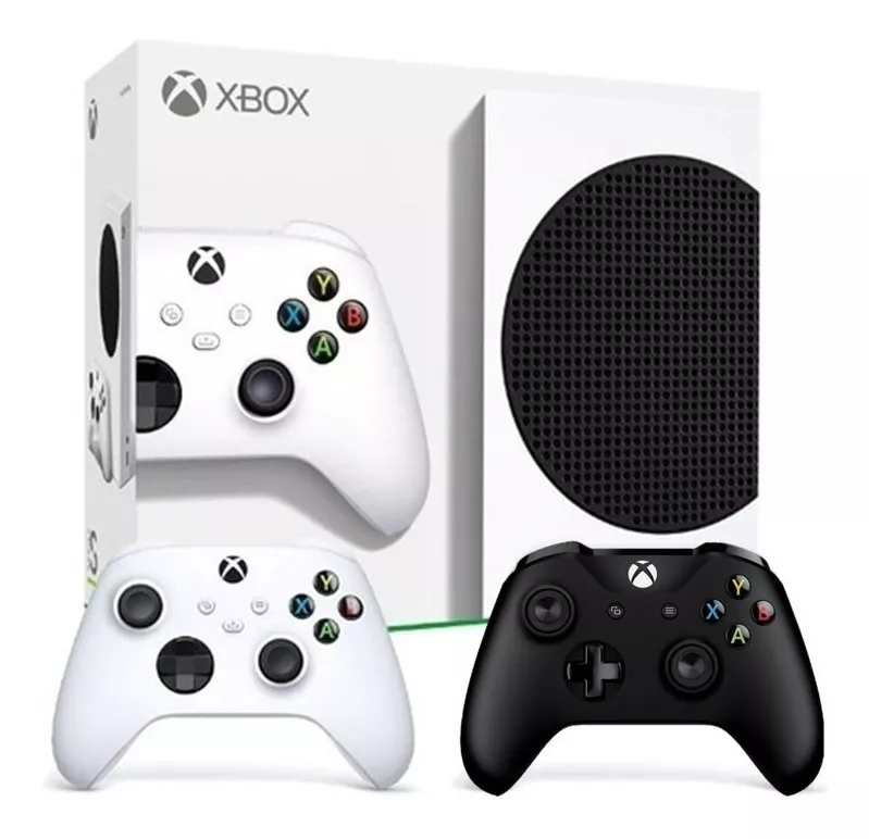 Xbox Series S 1 Controle S/ Fio + 1 Controle S/ Fio Preto