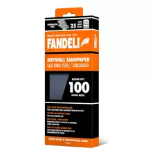 Fandeli 36572 Drywall Papel De Lija Grano 100 Hojas 4 - 1/