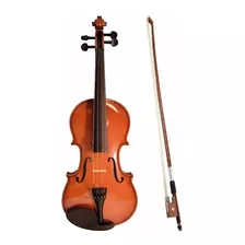 Violin 3/4 Divarius Equipado Natural Brillo Profecional