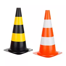 Cone Rígido De Sinalização 50cm Delta Plus