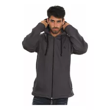 Campera Capucha Hombre Con Cierres Ghy Polo Club Frisa