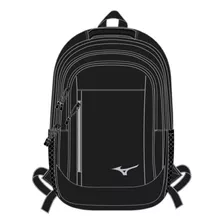 Mochila Mizuno Core Cor Pret90 Desenho Do Tecido Liso