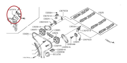 Empaques (2) Solenoide Nissan Frontier  Quest Pathfinder Foto 3