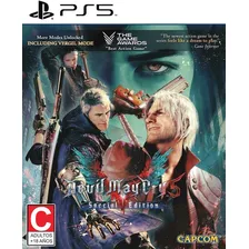 Jogo Devil May Cry 5 Special Edition Ps5 Midia Fisica