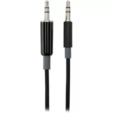 Cable Auxiliar De Audio 3,5 Mm Macho A Macho | 1,2 M /negro