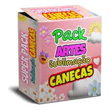 Pack 100 Mil Artes Para Sublimação Canecas +70 Temas Diferef