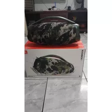 Bombox 3 Camuflada Original Caixa Top Poucos Meses De Uso...