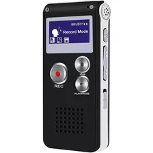 Grabador De Voz Periodista Mini Digital Microfono Sonido 8gb