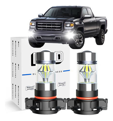 Foto de 6000k Bombilla De Luz Led Blanca Para Gmc Yukon Xl1500 07-14