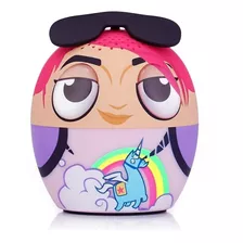 Bitty Boomers Fortnite Brite Bomber- Altavoz Bluetooth Porta Color Rosado