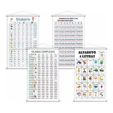 Banner Alfabeto 4 Letras+ Num1000+ Simples+ Complexo 80x50