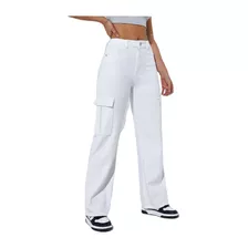 Pantalón Cargo De Mujer