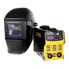 Soldadora Inverter 250 Class Electrodo+ Máscara Fotosensible Color Amarillo Y Negro