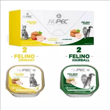 Nupec Lata 2 Urinary & 2 Hairball Alimento Para Gato