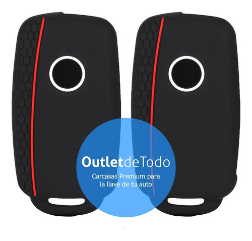 Funda Silicon Para Llave Vw Clasico Jetta Golf Gti Vento Gol Foto 3