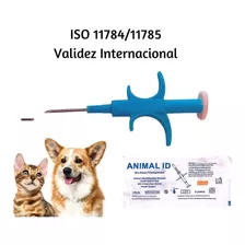 Microchip Para Animales, Animal Id, 1.4x8mm, Internacional