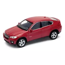 Bmw X6 Rojo Welly 1:34 43617 Canalejas