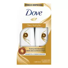 Kit Dove Shampoo + Condicionador Óleo Nutrição Cabelos Secos