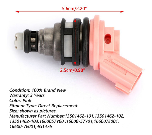 Inyectores Combustible Para Nissan Maxima Sentra 91-99 200sx Foto 2