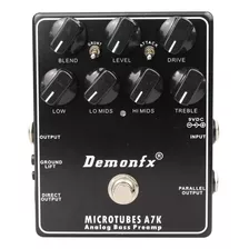 Pedal De Efectos De Bajo Demonfx Microtubes A7k