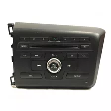 Radio Painel Multimídia Cd Player Honda Civic Ps19326