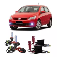 Kit Xenon Gol Voyage Saveiro G5 Hb4 Para Farol Milha 8000k