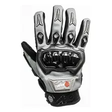 Guantes Motociclista Kov Delta Negro Con Rojo Limp De Mica Talla Xxl