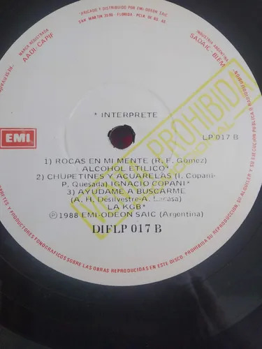 Varios Artistas - Maxi Difusion - vinilo 1988