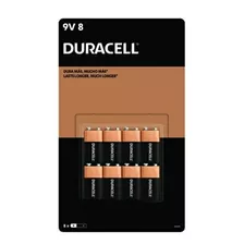 Duracell Baterías 9 Voltio 8 Pk