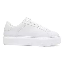 Tênis Casual Feminino Clássico Branco Original Envio Imediat