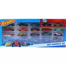 Hot Wheels C/20 Carrinhos Sortidos Sem Repetir- Mattel