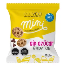 Galleta Mini Ecovida Sin Azúcar Chips Chocolate 30g